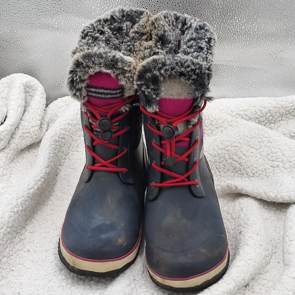 Bogs Arcata Insulated Stripe Boot girls size 6